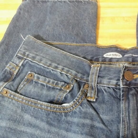 Old Navy Athletic Taper 29/30 Built In Tough Jeans - Picture 10 of 15